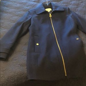 Navy Michael Kors Pea Coat